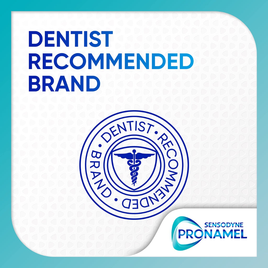 Sensodyne Pronamel Mineral Boost Enamel Repair Toothpaste Multipack Refreshing Peppermint 4 x 75ml Pack of 4 - BBE 11/2027