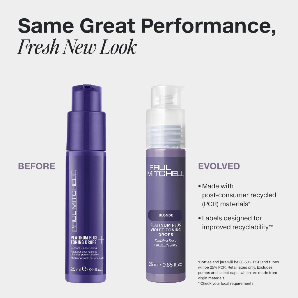 Paul Mitchell Platinum Plus Toning Drops 25 ml - Damaged Box