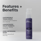 Paul Mitchell Platinum Plus Toning Drops 25 ml - Damaged Box