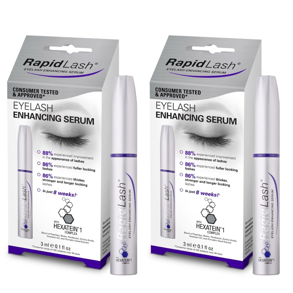 RapidLash Eyelash Enhancing Growth Serum for Longer, Thicker Lashes, 3 ml (Pack of 1)