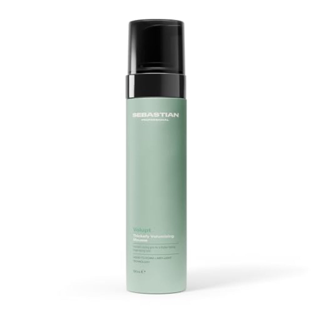 Sebastian Professional Volupt Thickify Volumising Mousse - Adds Body with Lightweight Hold - For Fine or Flat Hair (190ml)