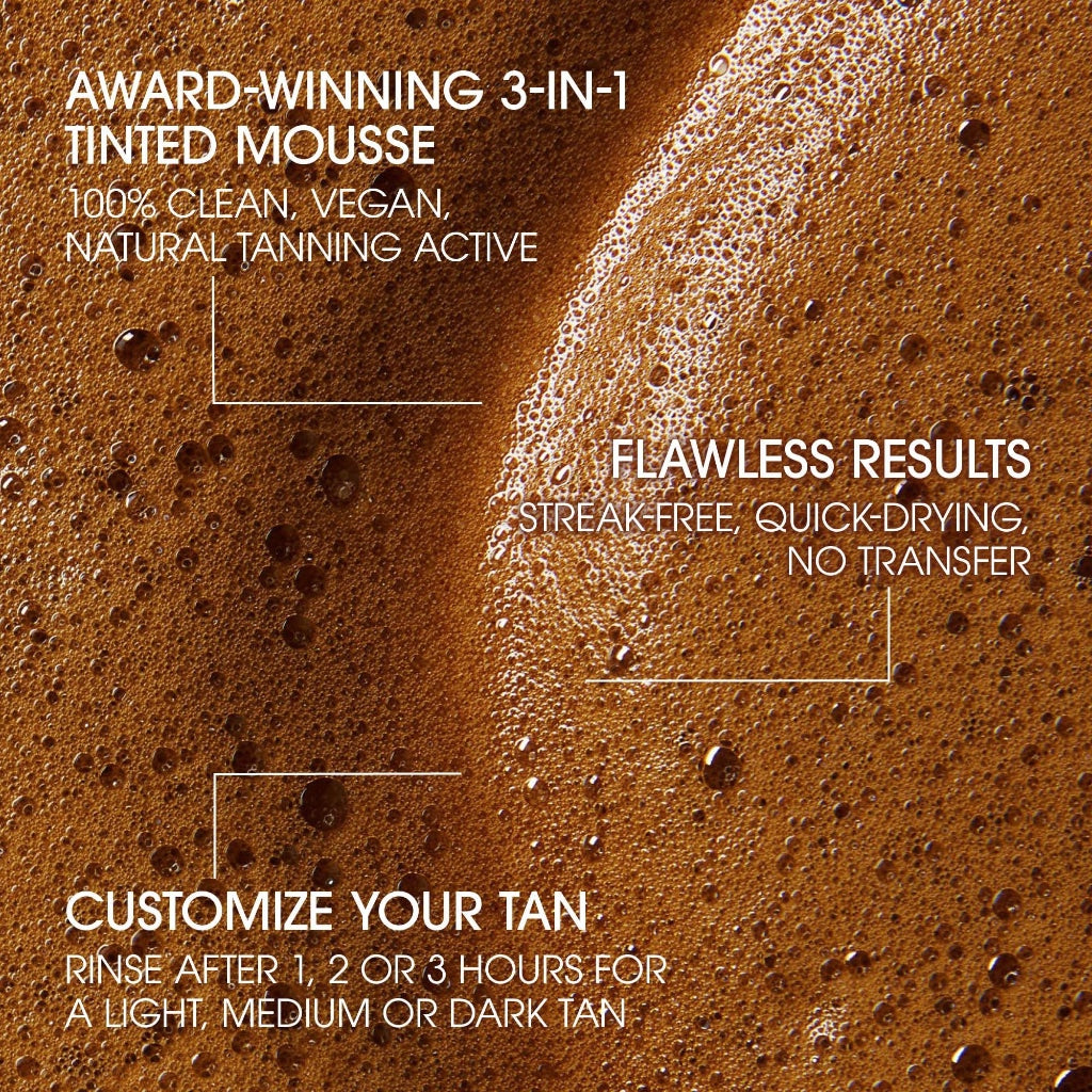St.Tropez Self Tan Express Starter Kit, Express Mousse 50ml, Applicator Mitt, Develops in 1-3 Hours, Streak-Free Finish, Vegan, Natural & Cruelty Free - Good