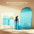 St.Tropez Self Tan Express Starter Kit, Express Mousse 50ml, Applicator Mitt, Develops in 1-3 Hours, Streak-Free Finish, Vegan, Natural & Cruelty Free - Good