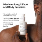 The Ordinary Face & Body Set Daily Skincare Routine with Niacinamide 5% Face & Body Emulsion, Natural Moisturizing Factors + Inulin Body Lotion, and Natural Moisturizing Factors + Hyaluronic Acid - Damaged Box