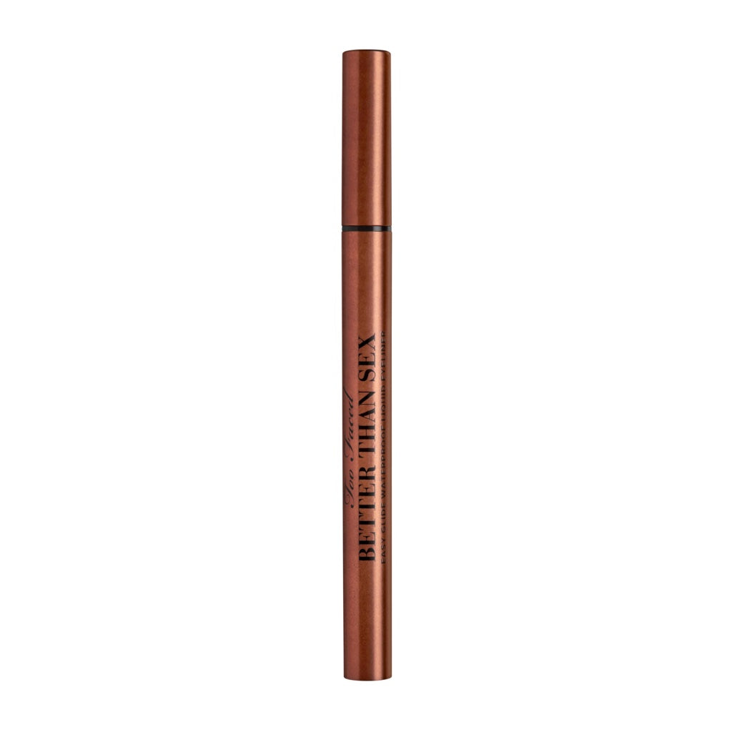 Too Faced Better Than Sex Easy Glide Waterproof Liquid Eyeliner | High Pigment + Smudge Proof, 0.6ml - Damaged Box
