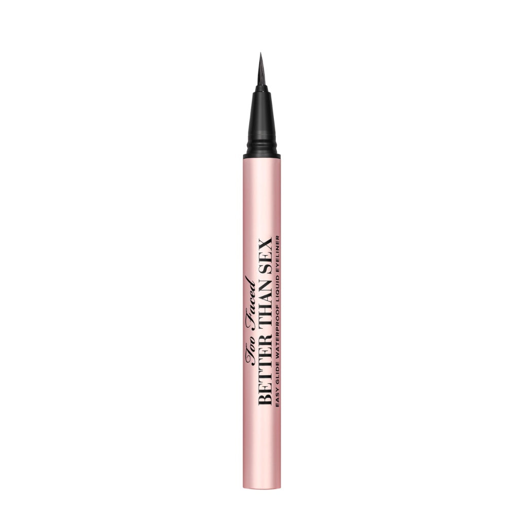 Too Faced Better Than Sex Easy Glide Waterproof Liquid Eyeliner | High Pigment + Smudge Proof, 0.6ml - Damaged Box