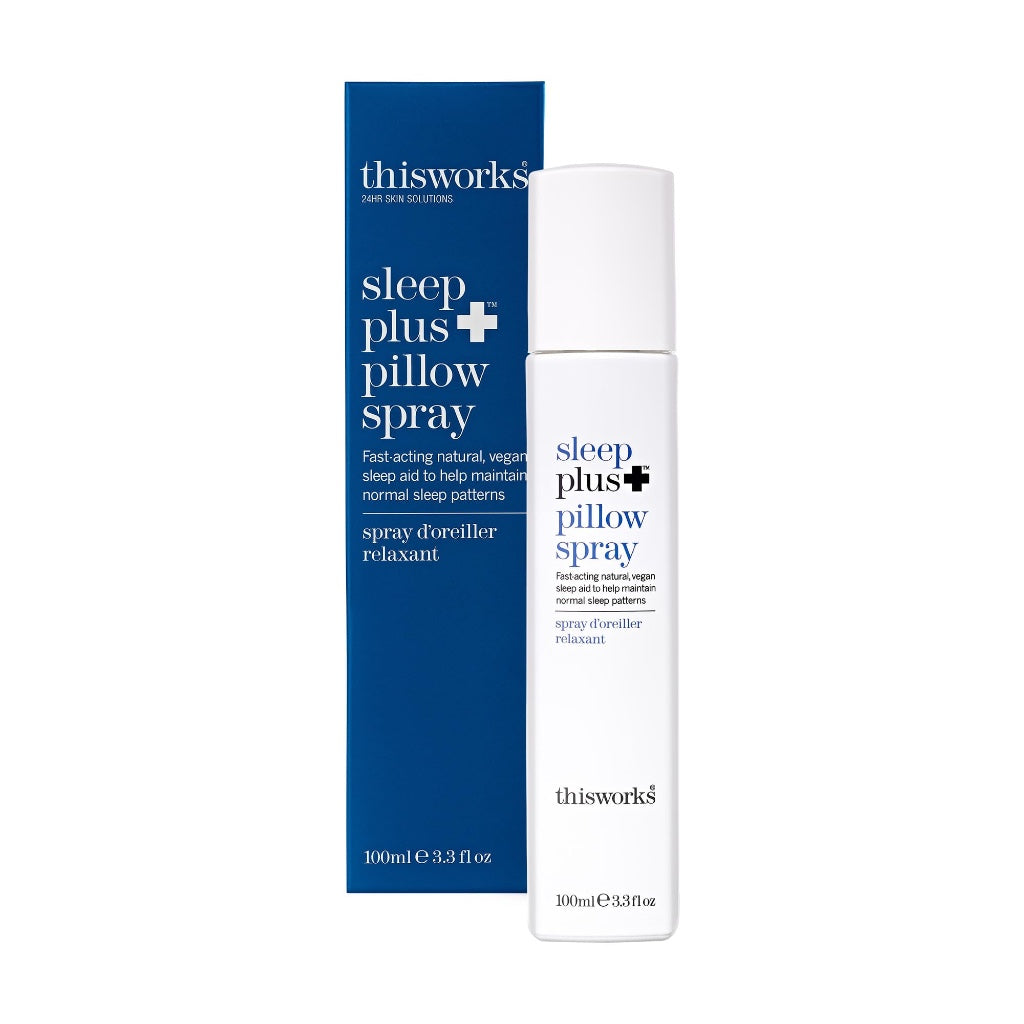 This Works Sleep Plus Pillow Spray, 50 ml - Motion-Activated Sleep Spray Infused with Lavender, Camomile and Vetivert - Science-Backed Pillow Spray Designed to Aid Restless Sleepers