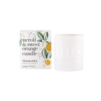 This Works Neroli and Sweet Orange Candle, 220 g - Luxury Candle Enriched with Essential Oils - Hand Poured Scented Candle with a 40hr Burn Time for a Revitalising Aromatherapy Experience