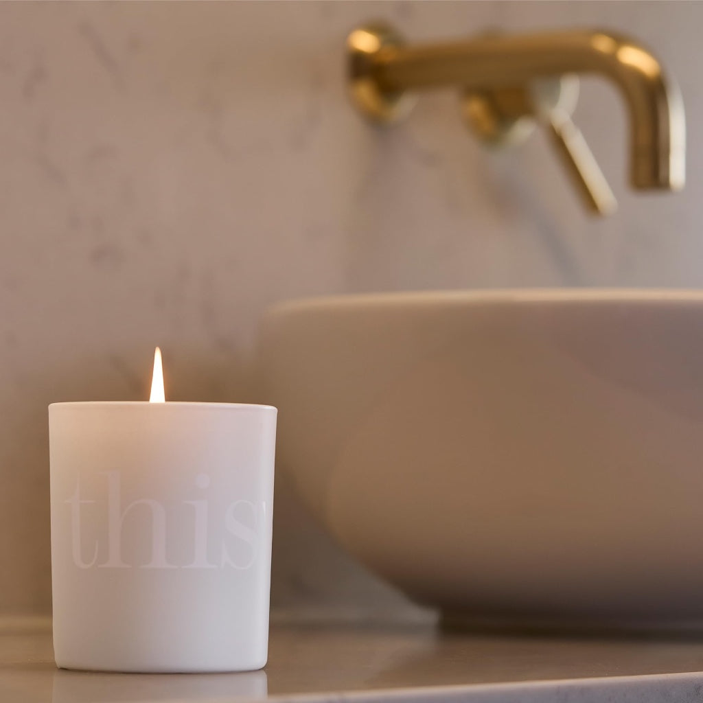 This Works Neroli and Sweet Orange Candle, 220 g - Luxury Candle Enriched with Essential Oils - Hand Poured Scented Candle with a 40hr Burn Time for a Revitalising Aromatherapy Experience