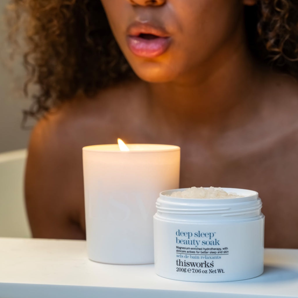 This Works Neroli and Sweet Orange Candle, 220 g - Luxury Candle Enriched with Essential Oils - Hand Poured Scented Candle with a 40hr Burn Time for a Revitalising Aromatherapy Experience