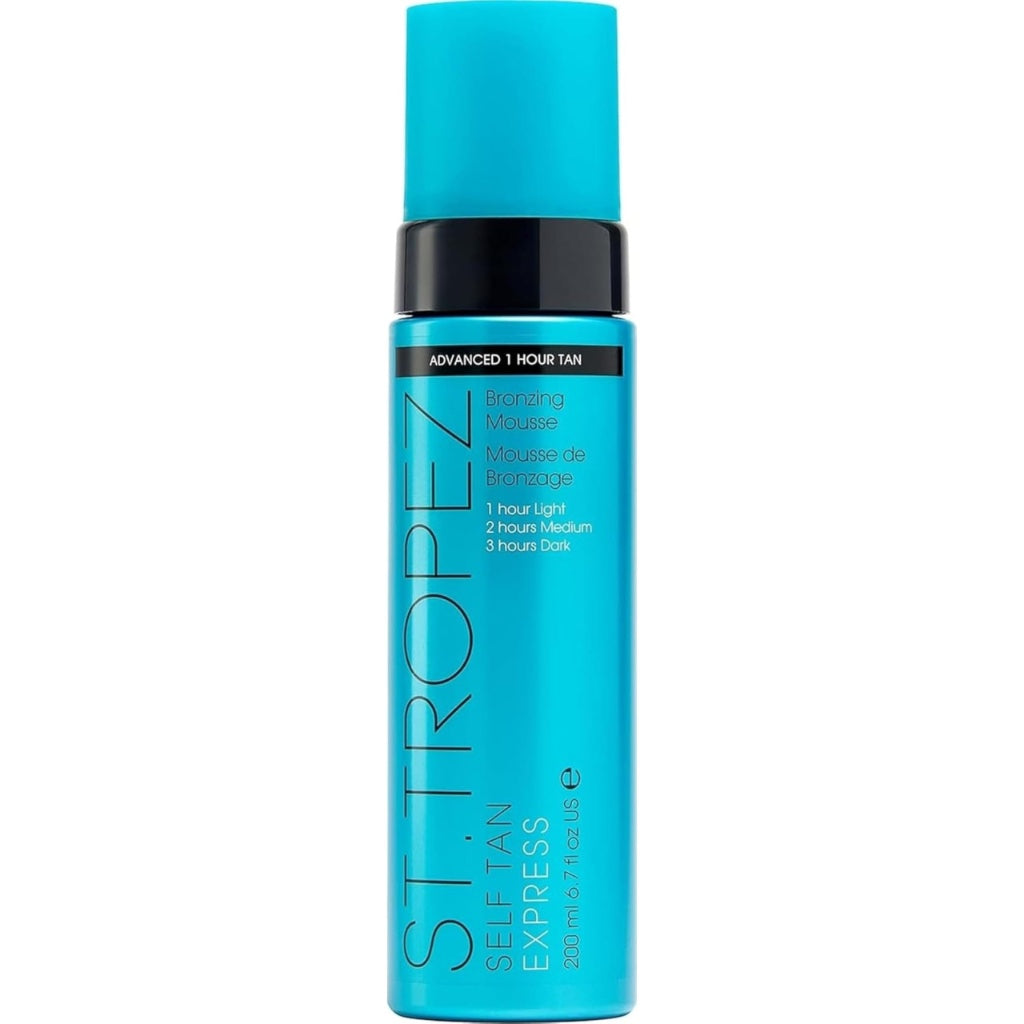 St.Tropez Self Tan Express Mousse, Fast Acting Fake Tan, Develops in 1-3 Hours, Streak-Free Finish, Vegan, Natural & Cruelty Free, 50 ml