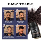 Toppik Hair Building Fibres Powder, Light Brown, 27.5g Bottle - for A Thicker-looking Hairline, Crown and Beard, Instant Thinning Concealer for Men and Women