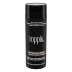 Toppik Hair Building Fibres Powder, Medium Brown, 27.5g Bottle - for A Thicker-looking Hairline, Crown and Beard, Instant Thinning Concealer for Men and Women