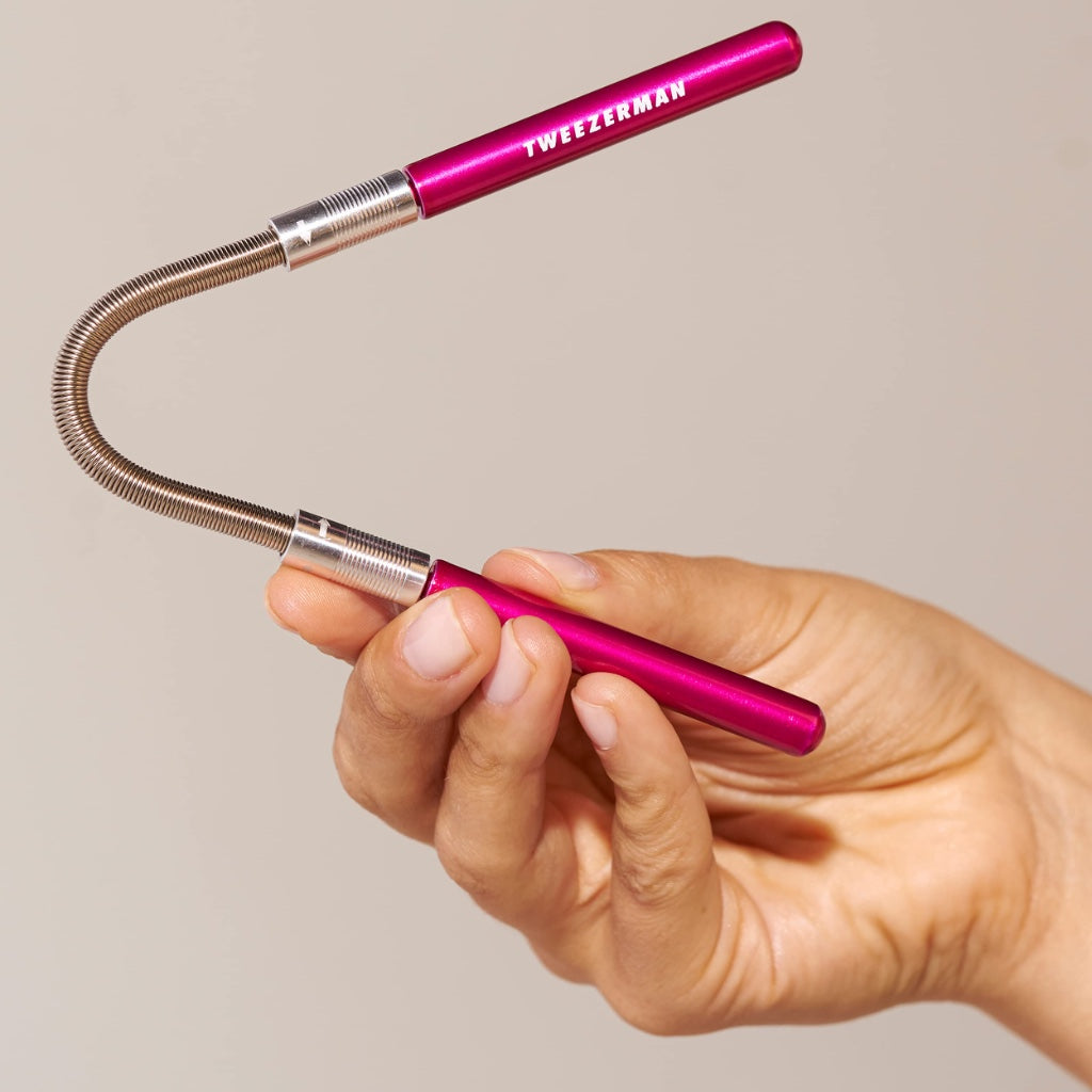 Tweezerman smooth finish facial hair remover, facial hair remover, including a mini tweezers ( Color May Vary )