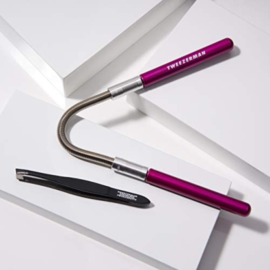 Tweezerman smooth finish facial hair remover, facial hair remover, including a mini tweezers ( Color May Vary )