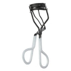 Tweezerman Onyx Great Grip Eyelash Curler for Long Lasting Lifted Lashes, Thick, Rounded Hypoallergenic Silicone Pads, 3 Replacement Pads Included (Pack of 1) - Damaged Box