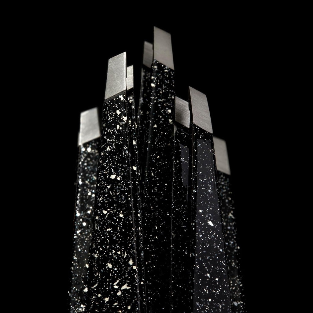 Tweezerman Black Glitter 40th Anniversary Tweezer - Damaged Box
