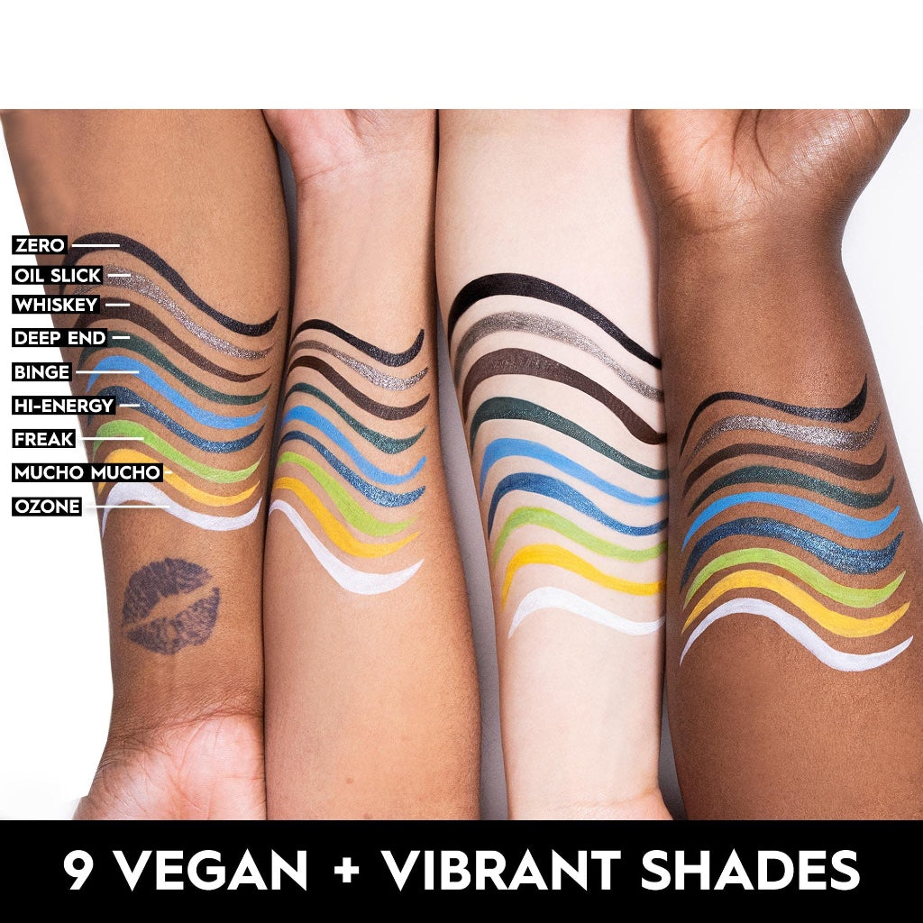 Urban Decay 24/7 Ink Eyeliner Pen, Water and Smudge Resistant, Long Lasting, Vegan, Brush tip, Shade: Deep End (Deep Teal), 1g - Damaged Box