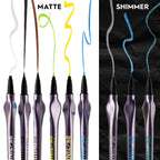 Urban Decay 24/7 Ink Eyeliner Pen, Water and Smudge Resistant, Long Lasting, Vegan, Brush tip, Shade: Deep End (Deep Teal), 1g - Damaged Box