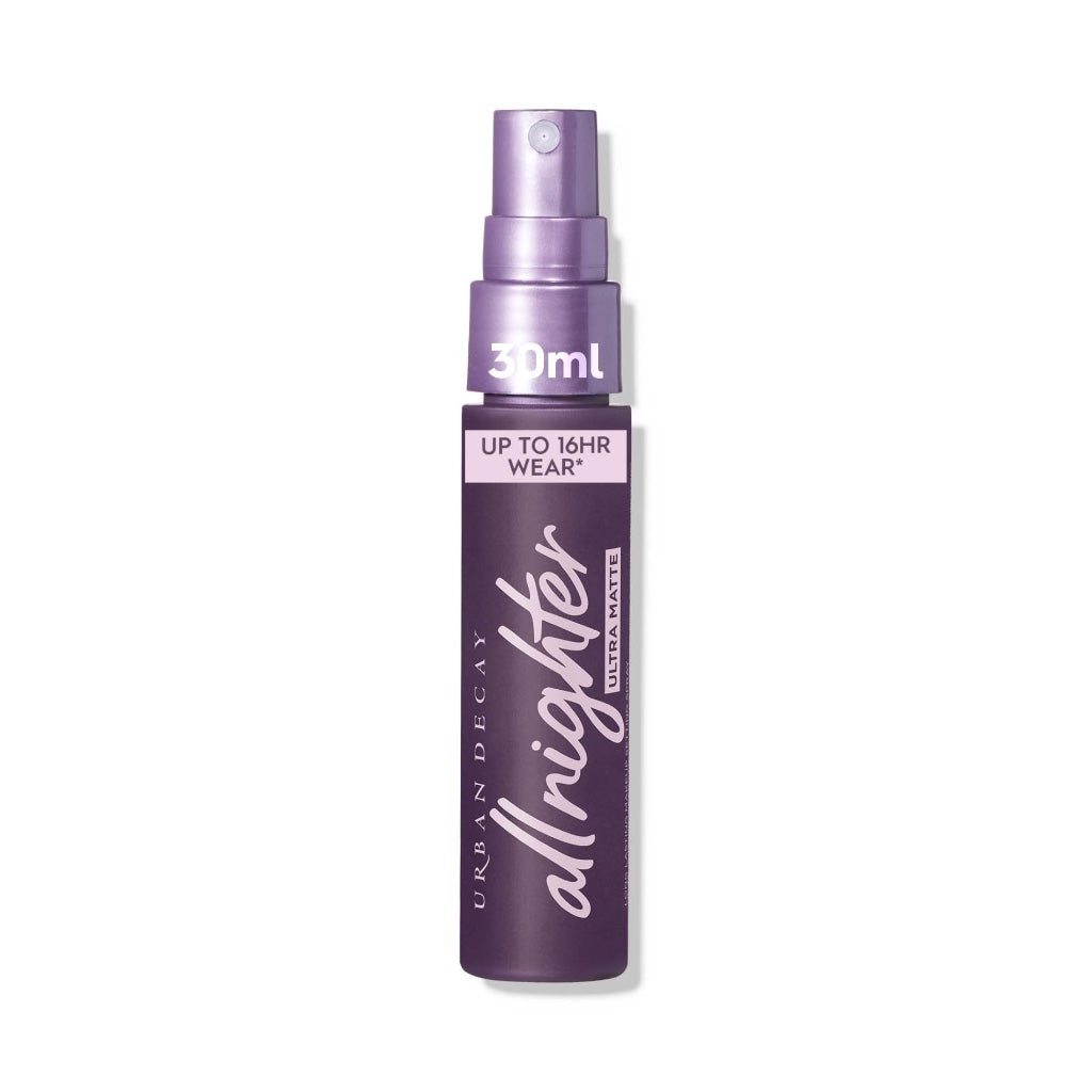 Urban Decay All Nighter Waterproof Makeup Setting Spray, Legendary Makeup Fixing Spray, Up to 16HR Wear, Smudge-Proof, Transfer-Resistant, Vegan and Oil-Free Formula*, Travel Size, 30Ml - Damaged Box