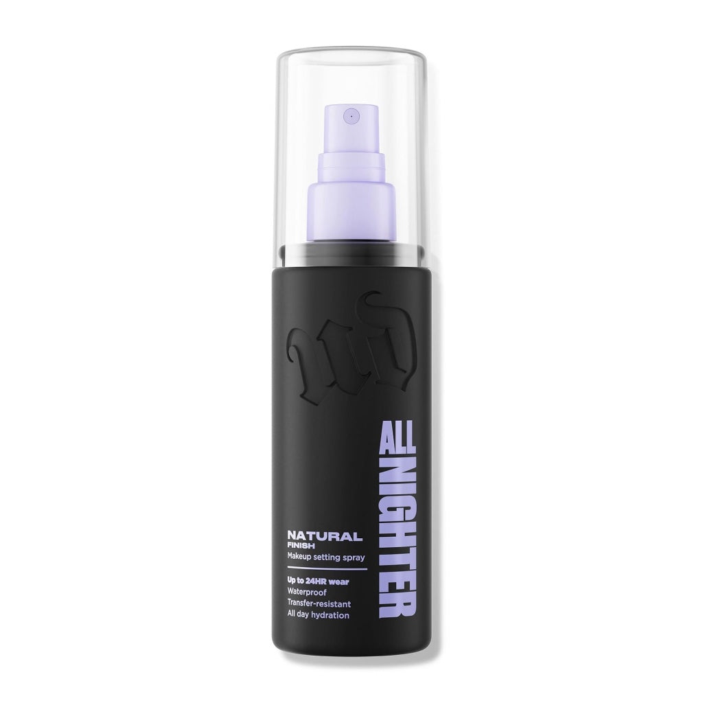 All Nighter Waterproof Makeup Setting Spray Finish Up to 24hr Wear +22% Finer Mist Hydrating Sweat & Transfer Resistant Damaged Box