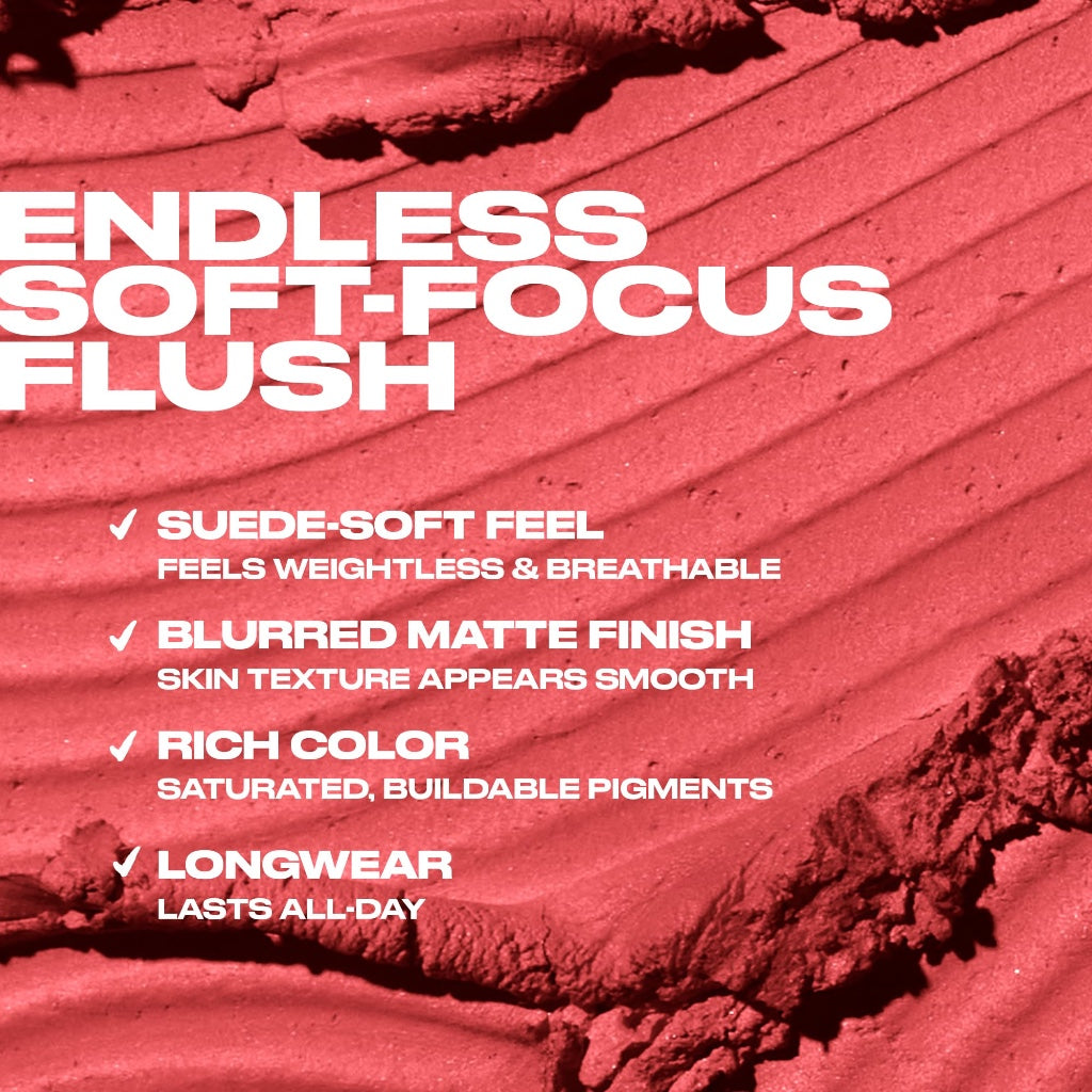 Urban Decay Face Bond Long-Lasting Blush Suede, Waterproof Sweatproof Oil-in-Powder Matte Blush, Ultra Pigmented Vibrant Flush Lasts All Day, Flawless Matte Finish, 6.3g - Damaged Box