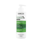 Vichy Dercos Technique Anti-Dandruff Purifying Shampoo, With 1% Salicylic Acid & Selenium Disulfide, For Sensitive Oily Hair & Scalp, Removes Visible Flakes, 390ml