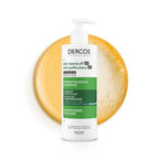 Vichy Dercos Technique Anti-Dandruff Purifying Shampoo, With 1% Salicylic Acid & Selenium Disulfide, For Sensitive Oily Hair & Scalp, Removes Visible Flakes, 390ml