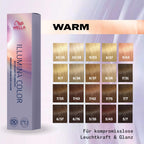 Wella Illumina Color Permanent Hair Color, No. 10/36 Lightest Gold Violet Blonde, 60ml - Damaged Box