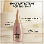 Wella Deluxe Root Lift Lotion | Instant Volume Boost | Soothes the Scalp | With Niacinamide | Soft Hold | For Fine Hair | 7-in-1 Style & Nourish, 100ml - Damaged Box