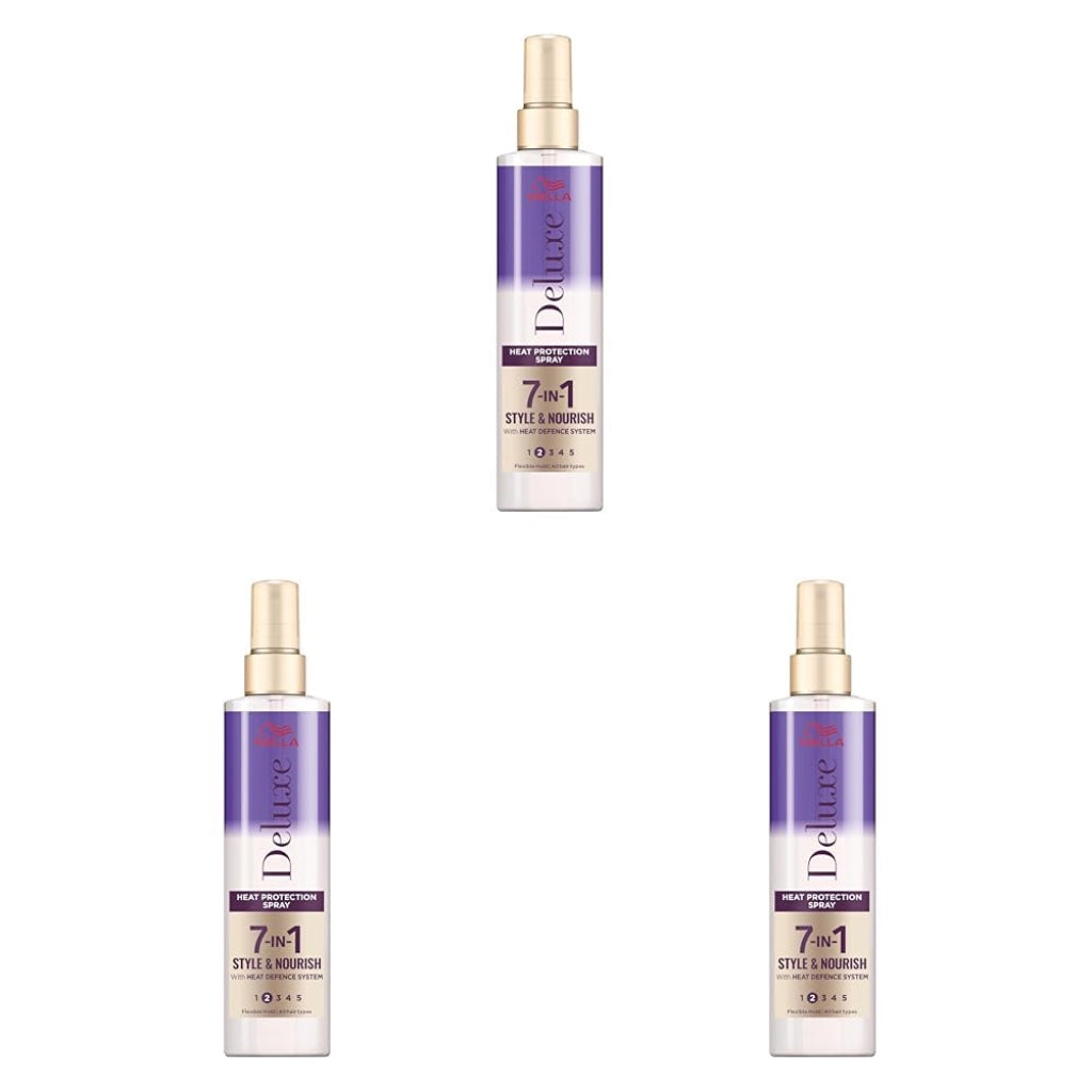 Wella Deluxe Root Lift Lotion | Instant Volume Boost | Soothes the Scalp | With Niacinamide | Soft Hold | For Fine Hair | 7-in-1 Style & Nourish, 100ml - Damaged Box