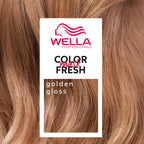 Wella Professional Color Fresh Mask | Temporary Color Refresh Treatment |Semi-Permanent Hair Dye | Wash Out Colour |150ml | Golden Gloss - Damaged Box