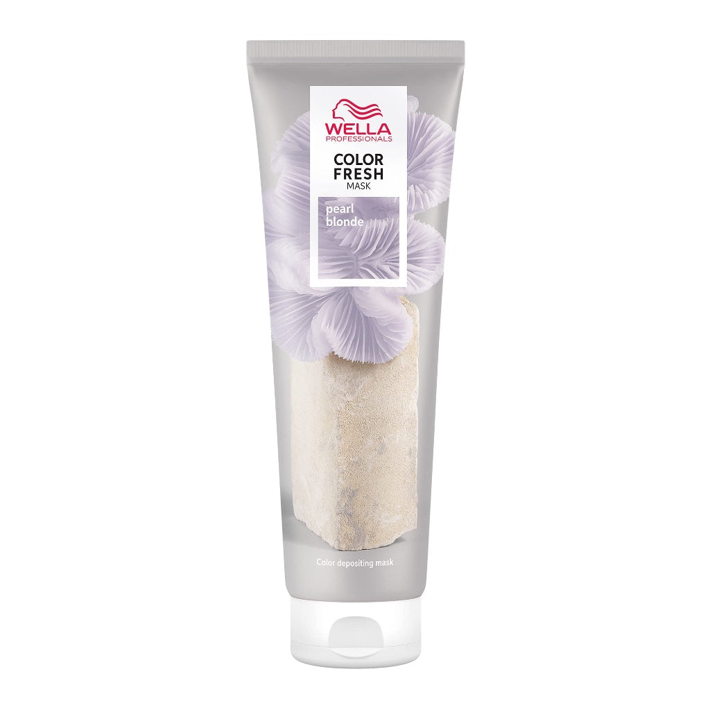 Wella Professional Color Fresh Mask | Temporary Color Refresh Treatment |Semi-Permanent Hair Dye | Wash Out Colour |150ml | Pearl Blonde - Damaged Box