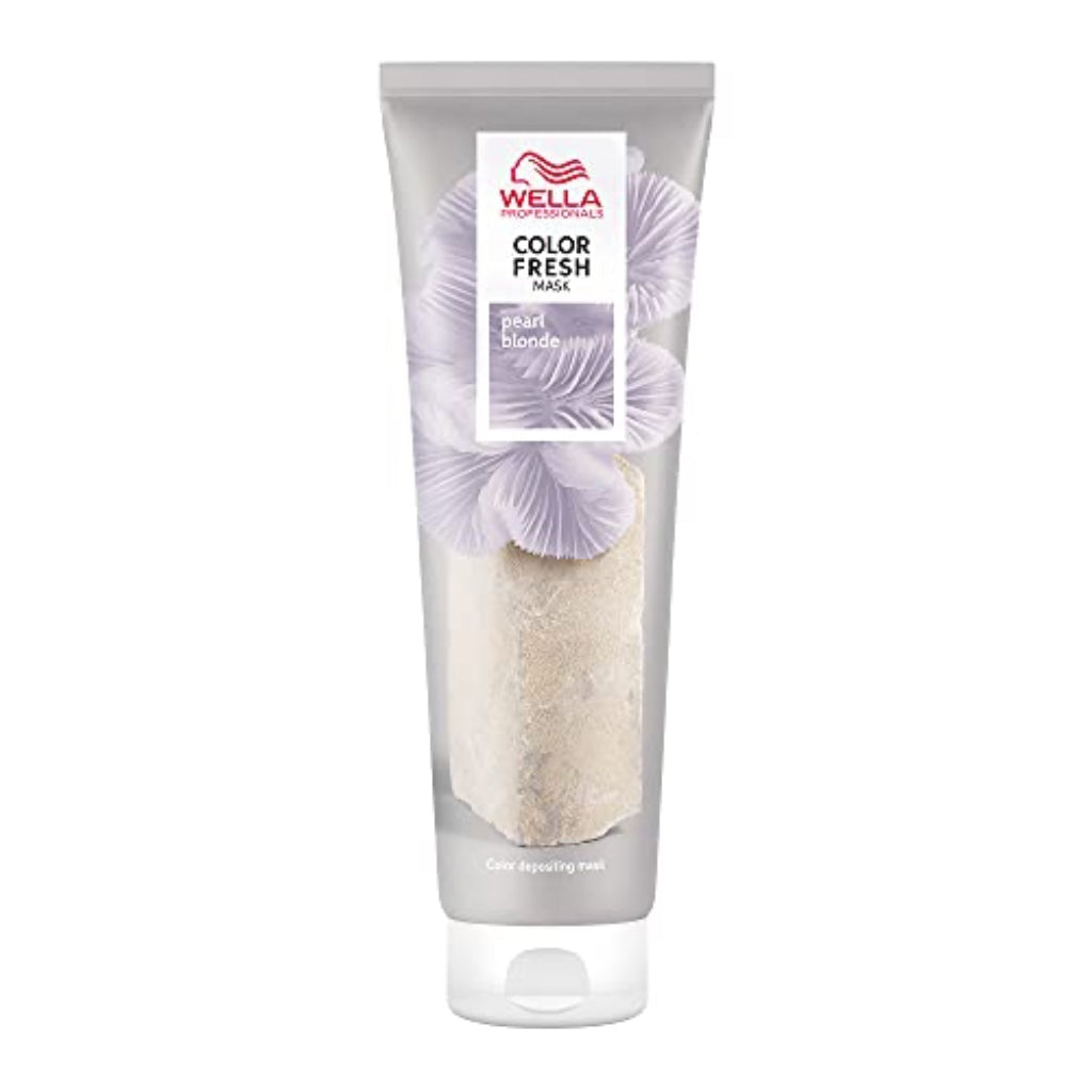 Wella Professional Color Fresh Mask | Temporary Color Refresh Treatment |Semi-Permanent Hair Dye | Wash Out Colour |150ml | Pearl Blonde - Damaged Box