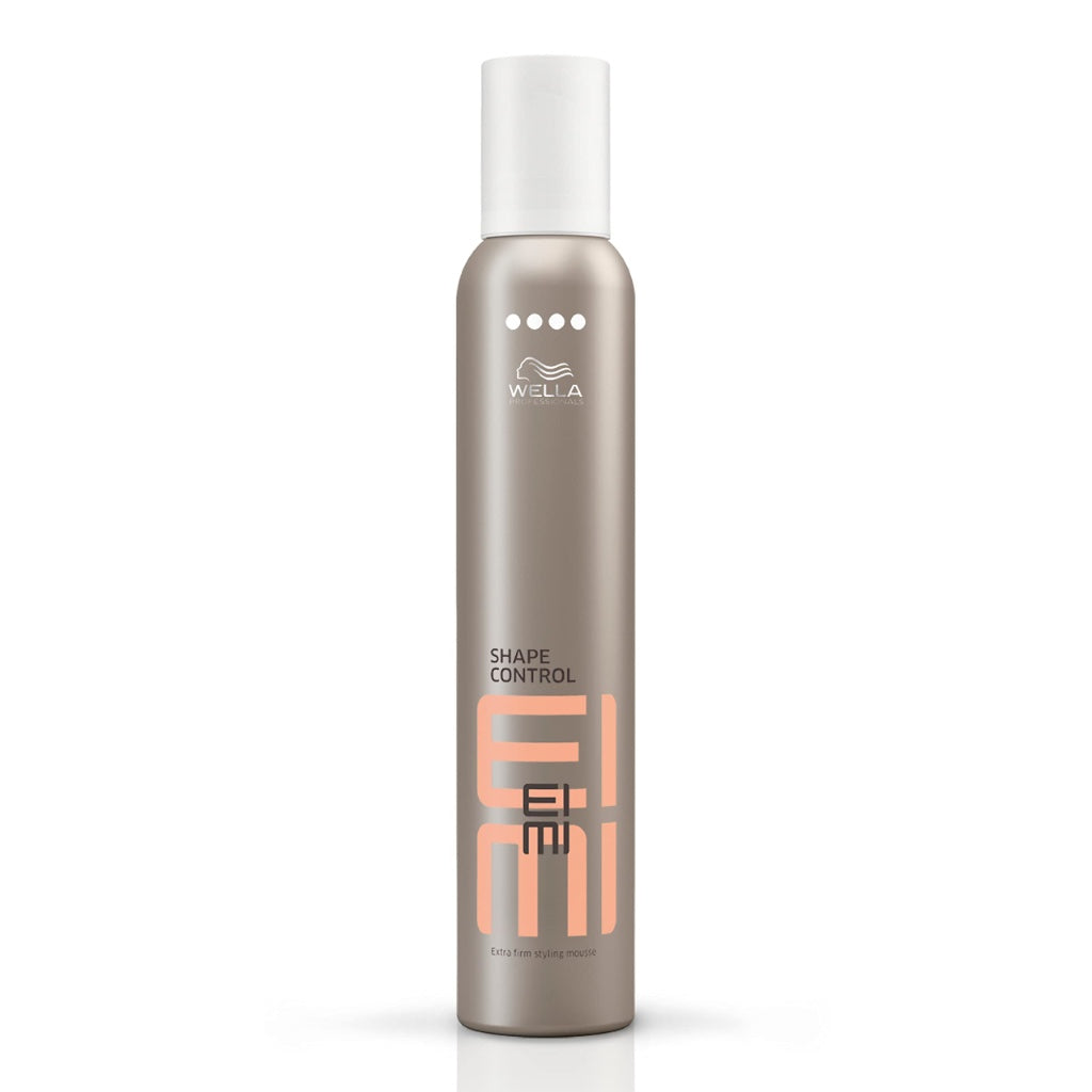 Wella Professionals EIMI Shape Control Extra Hold Hair Styling Mousse with Heat Protection, Hold Level 4, 500ml - Damaged Box
