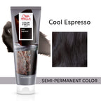 Wella Professionals Color Fresh Mask Temporary Color Refresh Treatment, Semi Permanent Hair Dye, Hair Gloss Treatment for Brown Hair, Cool Espresso 150ml