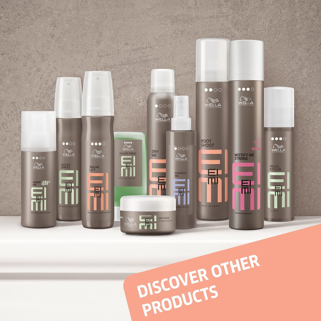 Wella Professionals EIMI Shape Control Extra Hold Hair Styling Mousse with Heat Protection, Hold Level 4, 500ml - Damaged Box
