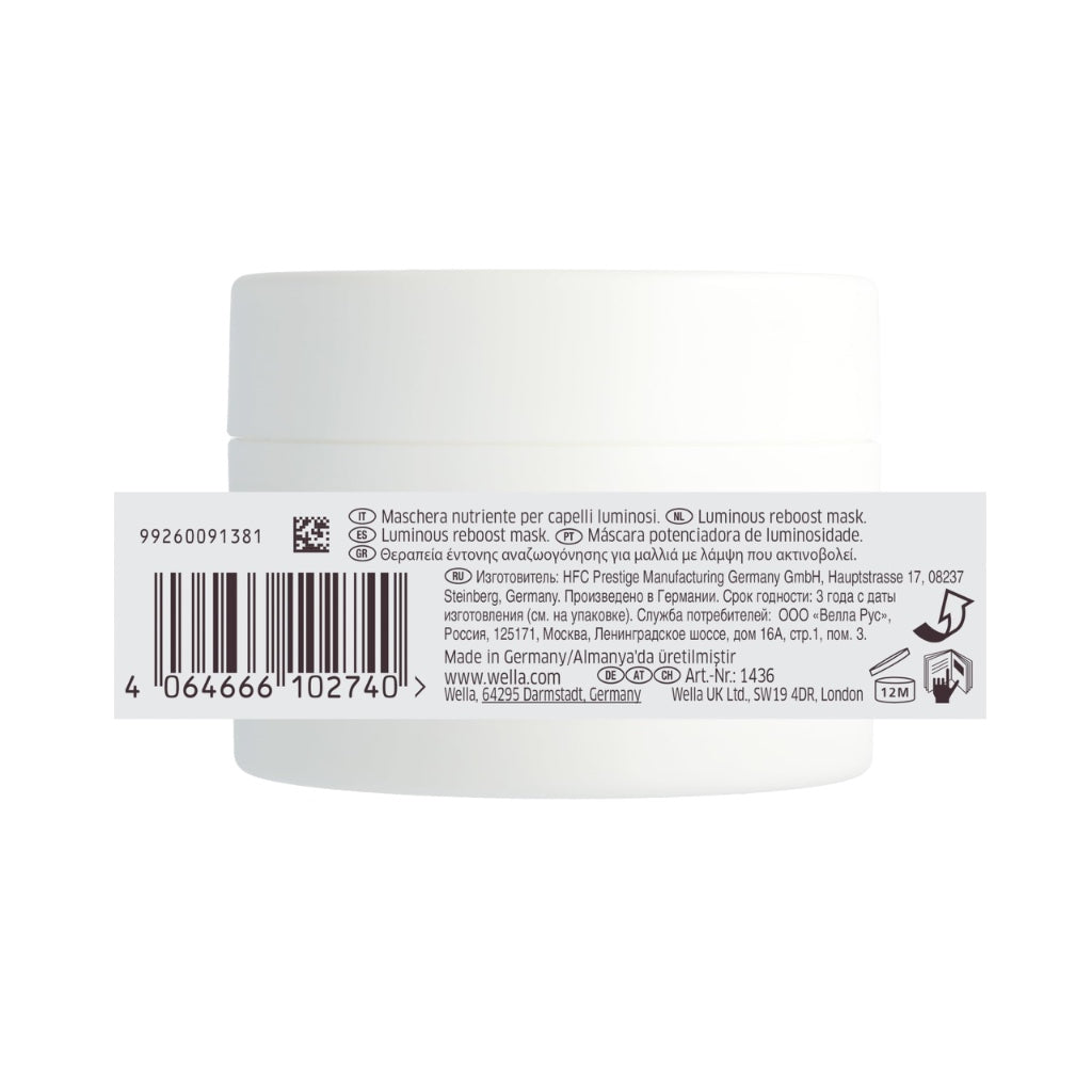 Wella Professionals OIL REFLECTIONS Luminous Reboost N"ahrende Haarmaske - F"ur strahlendes, geschmeidiges Haar, 150 ml