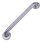 Homecraft Steel Grab Bar Safety Rail Mobility Aid for Bathroom and Shower Support for Elderly and Disabled Indoor and Outdoor White 30cm - Damaged Box