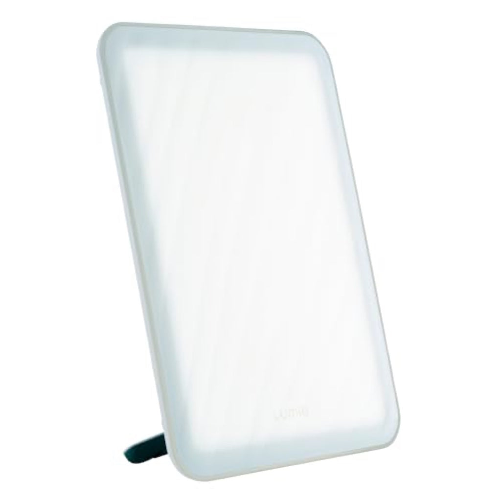 Lumie Vitamin L Slim Light Box for SAD Light Therapy 10000 Lux Daylight Lamp for Seasonal Affective Disorder White Energy Light Tablet - Like New