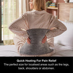 Morphy Richards EverCosy Electric Heat Pad 60x35cm 690001 - 6 Heat Settings Auto Shut-Off Pain Relief for Back Neck and Shoulders Washable - Like New