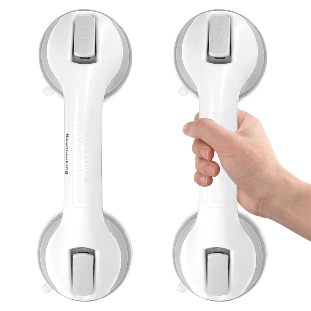 Newthinking Suction Grab Rail for Bathroom and Shower Safety Handle with Suction Cup Portable Mobility Aid Support for Elderly and Disabled - Like New