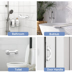 Newthinking Suction Grab Rail for Bathroom and Shower Safety Handle with Suction Cup Portable Mobility Aid Support for Elderly and Disabled - Like New