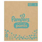 Pampers Baby-Dry Nappy Pants Size 8 117 Pack Monthly Box 17kg Plus 360 Fit Pull On Diapers with Stop and Protect Pocket - Damaged Box