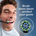 Oral-B Pro 1 Electric Toothbrush Black - Rechargeable Toothbrush with Pressure Sensor and 3D Cleaning - UK 2 Pin Plug - 1 Brush Head - Damaged Box