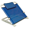 NRS Healthcare L98229 Adjustable Angle Back Rest Blue Bed Support for Sitting Up in Bed Reading and Eating Pack of 1 - Very Good