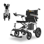 NRS Healthcare Aluminium Lightweight Replacement Coopers Walking Frame Wheels - Pair of Mobility Aid Spare Parts - Grey Rubber Wheels - Very Good
