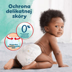 Pampers Harmonie Nappy Pants Size 5 Monthly Pack 144 Nappies 12kg-17kg Pull Ons Baby Diapers Hypoallergenic Gentle Skin Protection