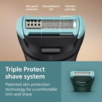 Philips Bodygroom Series 7000 Showerproof Body Hair Trimmer and Shaver for Men with 2D Contour Following Head and Case Model BG7485/30 - Very Good