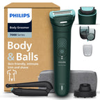 Philips Bodygroom Series 7000 Showerproof Body Hair Trimmer and Shaver for Men with 2D Contour Following Head and Case Model BG7485/30 - Very Good